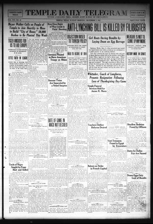 Temple Daily Telegram (Temple, Tex.), Vol. 16, No. 13, Ed. 1 Sunday, December 3, 1922
