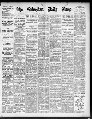 The Galveston Daily News. (Galveston, Tex.), Vol. 49, No. 294, Ed. 1 Wednesday, February 18, 1891