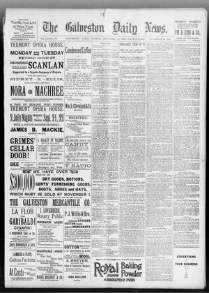 The Galveston Daily News. (Galveston, Tex.), Vol. 51, No. 178, Ed. 1 Sunday, September 18, 1892