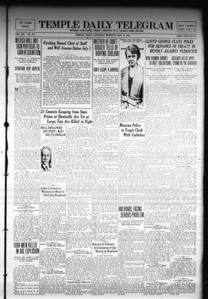 Temple Daily Telegram (Temple, Tex.), Vol. 14, No. 177, Ed. 1 Saturday, May 14, 1921