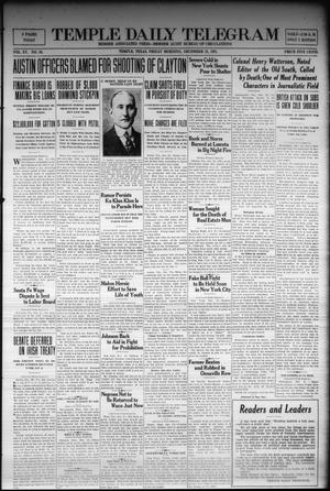 Temple Daily Telegram (Temple, Tex.), Vol. 15, No. 30, Ed. 1 Friday, December 23, 1921