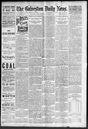 The Galveston Daily News. (Galveston, Tex.), Vol. 49, No. 186, Ed. 1 Saturday, November 1, 1890