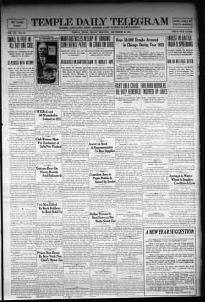 Temple Daily Telegram (Temple, Tex.), Vol. 15, No. 36, Ed. 1 Friday, December 30, 1921