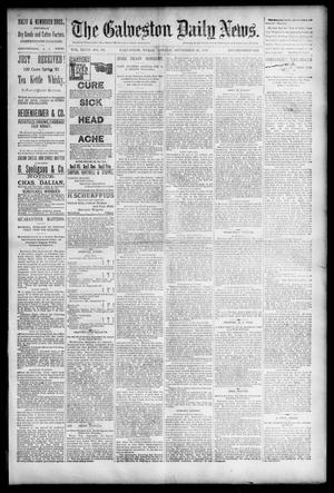 The Galveston Daily News. (Galveston, Tex.), Vol. 47, No. 151, Ed. 1 Monday, September 24, 1888