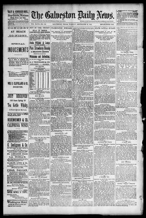 The Galveston Daily News. (Galveston, Tex.), Vol. 47, No. 145, Ed. 1 Tuesday, September 18, 1888
