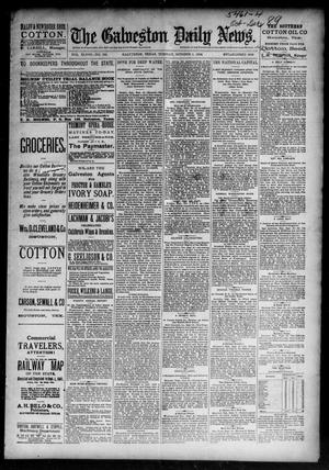 The Galveston Daily News. (Galveston, Tex.), Vol. 48, No. 158, Ed. 1 Tuesday, October 1, 1889