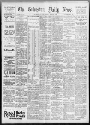Primary view of object titled 'The Galveston Daily News. (Galveston, Tex.), Vol. 51, No. 110, Ed. 1 Tuesday, July 12, 1892'.