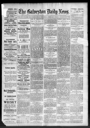 The Galveston Daily News. (Galveston, Tex.), Vol. 46, No. 309, Ed. 1 Wednesday, February 29, 1888