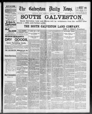 The Galveston Daily News. (Galveston, Tex.), Vol. 50, No. 337, Ed. 1 Wednesday, February 24, 1892