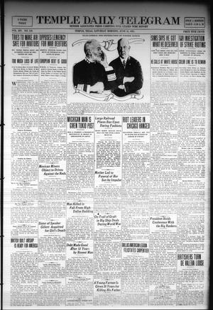 Temple Daily Telegram (Temple, Tex.), Vol. 14, No. 219, Ed. 1 Saturday, June 25, 1921