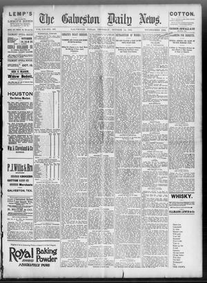 Primary view of object titled 'The Galveston Daily News. (Galveston, Tex.), Vol. 52, No. 203, Ed. 1 Thursday, October 12, 1893'.