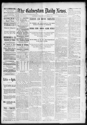 The Galveston Daily News. (Galveston, Tex.), Vol. 47, No. 61, Ed. 1 Tuesday, June 26, 1888