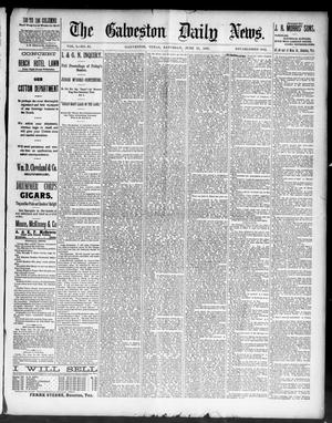 The Galveston Daily News. (Galveston, Tex.), Vol. 50, No. 95, Ed. 1 Saturday, June 27, 1891