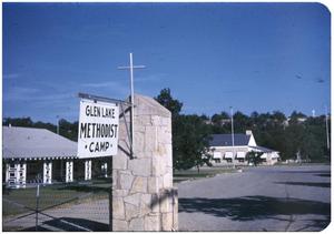 Primary view of object titled 'Entrance to Glen Lake Methodist Camp'.