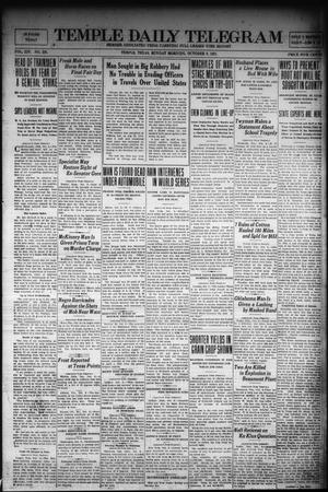 Temple Daily Telegram (Temple, Tex.), Vol. 14, No. 320, Ed. 1 Sunday, October 9, 1921