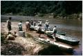 Photograph: Campers Preparing Canoes