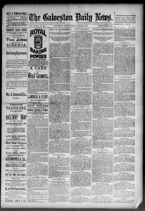 The Galveston Daily News. (Galveston, Tex.), Vol. 47, No. 315, Ed. 1 Friday, March 8, 1889