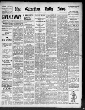 Primary view of object titled 'The Galveston Daily News. (Galveston, Tex.), Vol. 50, No. 10, Ed. 1 Friday, April 3, 1891'.