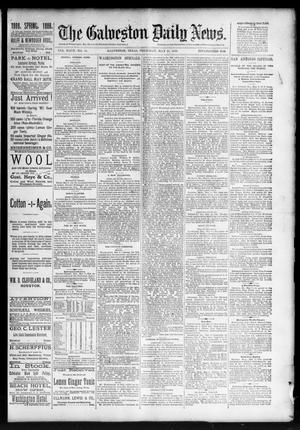 Primary view of object titled 'The Galveston Daily News. (Galveston, Tex.), Vol. 47, No. 14, Ed. 1 Thursday, May 10, 1888'.