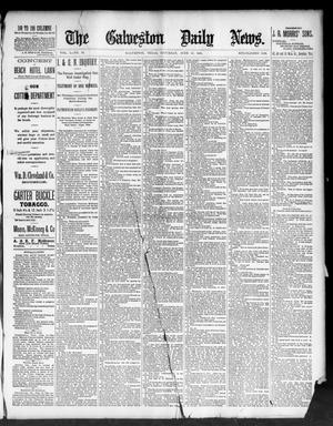 The Galveston Daily News. (Galveston, Tex.), Vol. 50, No. 81, Ed. 1 Saturday, June 13, 1891