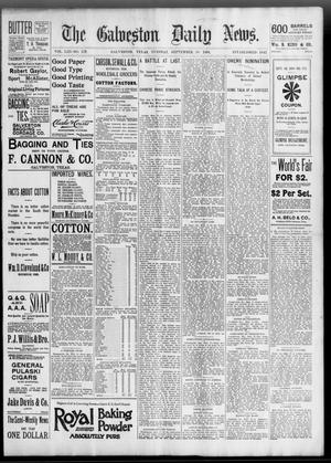 Primary view of object titled 'The Galveston Daily News. (Galveston, Tex.), Vol. 53, No. 179, Ed. 1 Tuesday, September 18, 1894'.