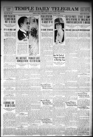 Temple Daily Telegram (Temple, Tex.), Vol. 14, No. 216, Ed. 1 Wednesday, June 22, 1921