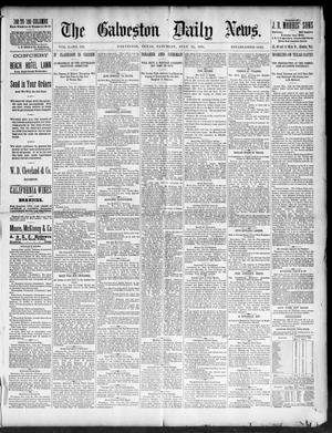 The Galveston Daily News. (Galveston, Tex.), Vol. 50, No. 123, Ed. 1 Saturday, July 25, 1891