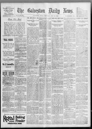 Primary view of object titled 'The Galveston Daily News. (Galveston, Tex.), Vol. 51, No. 119, Ed. 1 Thursday, July 21, 1892'.