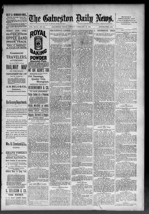 The Galveston Daily News. (Galveston, Tex.), Vol. 47, No. 291, Ed. 1 Tuesday, February 12, 1889