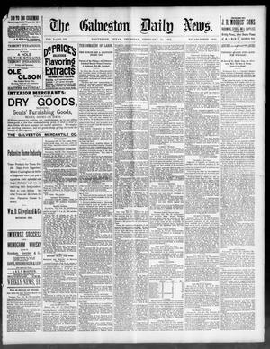 The Galveston Daily News. (Galveston, Tex.), Vol. 50, No. 338, Ed. 1 Thursday, February 25, 1892