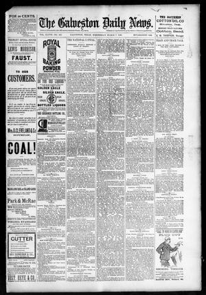 The Galveston Daily News. (Galveston, Tex.), Vol. 48, No. 312, Ed. 1 Wednesday, March 5, 1890