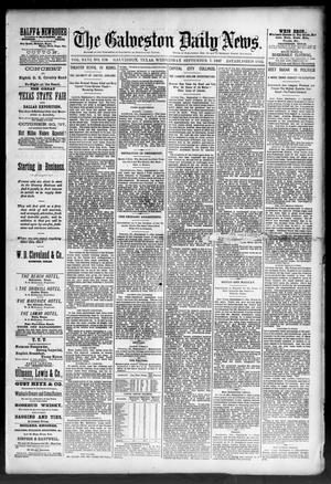 The Galveston Daily News. (Galveston, Tex.), Vol. 46, No. 134, Ed. 1 Wednesday, September 7, 1887