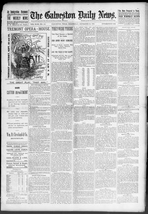 The Galveston Daily News. (Galveston, Tex.), Vol. 49, No. 148, Ed. 1 Wednesday, September 24, 1890