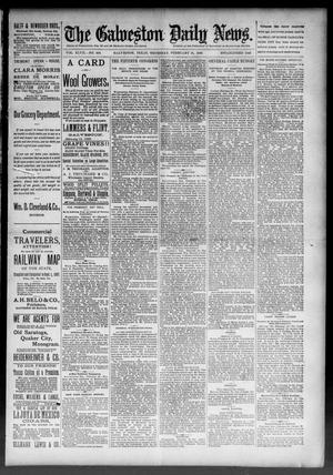 The Galveston Daily News. (Galveston, Tex.), Vol. 47, No. 300, Ed. 1 Thursday, February 21, 1889