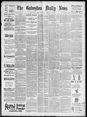 The Galveston Daily News. (Galveston, Tex.), Vol. 51, No. 341, Ed. 1 Tuesday, February 28, 1893
