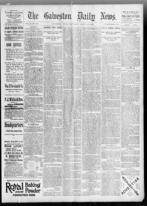 The Galveston Daily News. (Galveston, Tex.), Vol. 51, No. 149, Ed. 1 Saturday, August 20, 1892