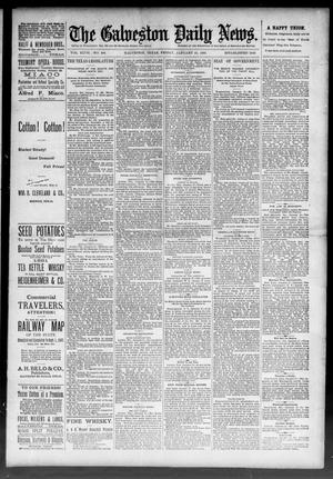 Primary view of object titled 'The Galveston Daily News. (Galveston, Tex.), Vol. 47, No. 266, Ed. 1 Friday, January 18, 1889'.