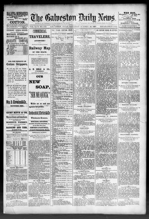 The Galveston Daily News. (Galveston, Tex.), Vol. 46, No. 172, Ed. 1 Saturday, October 15, 1887