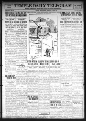 Temple Daily Telegram (Temple, Tex.), Vol. 11, No. 221, Ed. 1 Friday, June 28, 1918