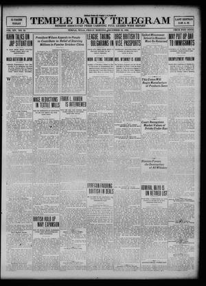 Temple Daily Telegram (Temple, Tex.), Vol. 14, No. 23, Ed. 1 Friday, December 10, 1920