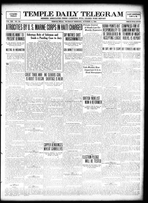 Temple Daily Telegram (Temple, Tex.), Vol. 13, No. 330, Ed. 1 Thursday, October 14, 1920