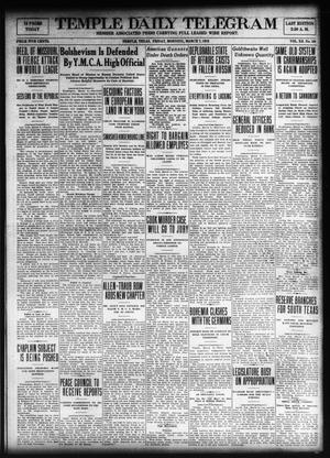 Temple Daily Telegram (Temple, Tex.), Vol. 12, No. 108, Ed. 1 Friday, March 7, 1919