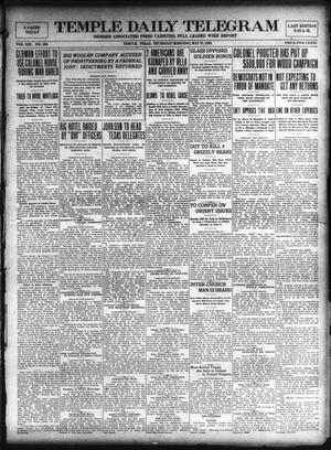 Temple Daily Telegram (Temple, Tex.), Vol. 13, No. 190, Ed. 1 Thursday, May 27, 1920