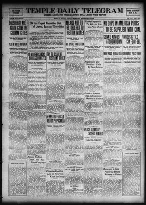Temple Daily Telegram (Temple, Tex.), Vol. 12, No. 353, Ed. 1 Friday, November 7, 1919