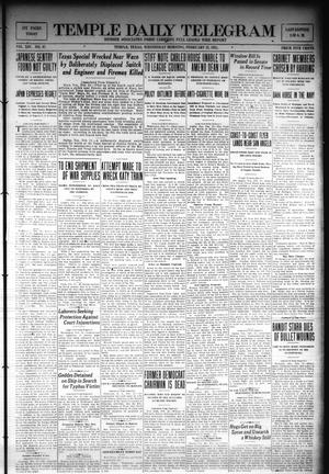 Temple Daily Telegram (Temple, Tex.), Vol. 14, No. 97, Ed. 1 Wednesday, February 23, 1921