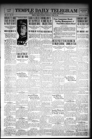 Temple Daily Telegram (Temple, Tex.), Vol. 14, No. 147, Ed. 1 Thursday, April 14, 1921