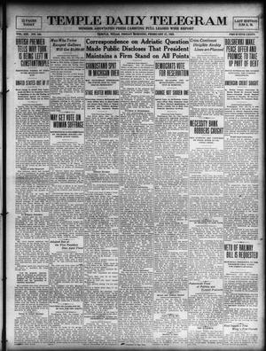 Temple Daily Telegram (Temple, Tex.), Vol. 13, No. 100, Ed. 1 Friday, February 27, 1920