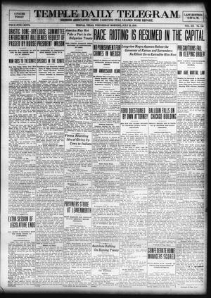 Temple Daily Telegram (Temple, Tex.), Vol. 12, No. 246, Ed. 1 Wednesday, July 23, 1919