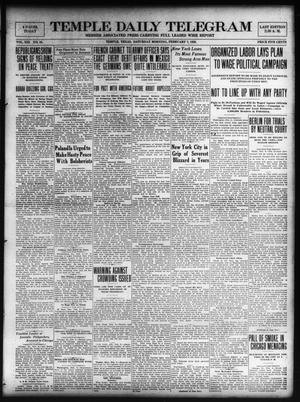 Temple Daily Telegram (Temple, Tex.), Vol. 13, No. 80, Ed. 1 Saturday, February 7, 1920