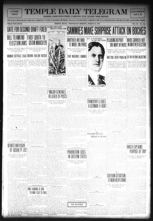 Temple Daily Telegram (Temple, Tex.), Vol. 11, No. 114, Ed. 1 Wednesday, March 13, 1918